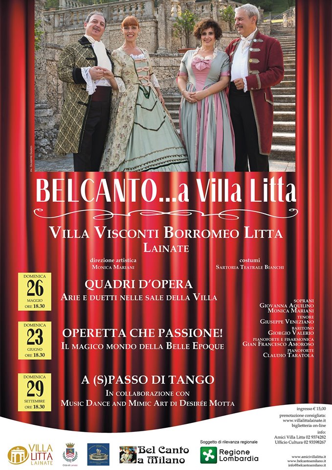 Bel canto a…Villa Litta – A (s)passo di tango
